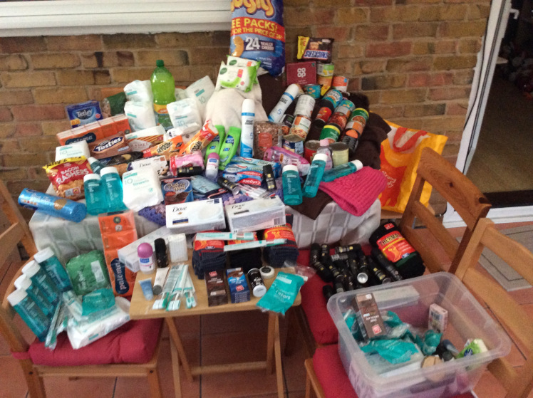 We were happy to donate several bags of items as well as £100  to the new help the homeless as part of #GivingTuesday